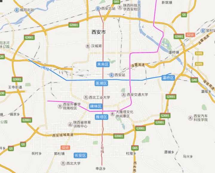 1城市发展近些年来,西安作为国家重点发展城市,城市发展速度加快,城中