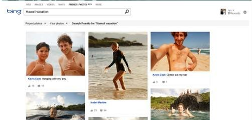 Bing可以搜索Facebook好友的照片了 